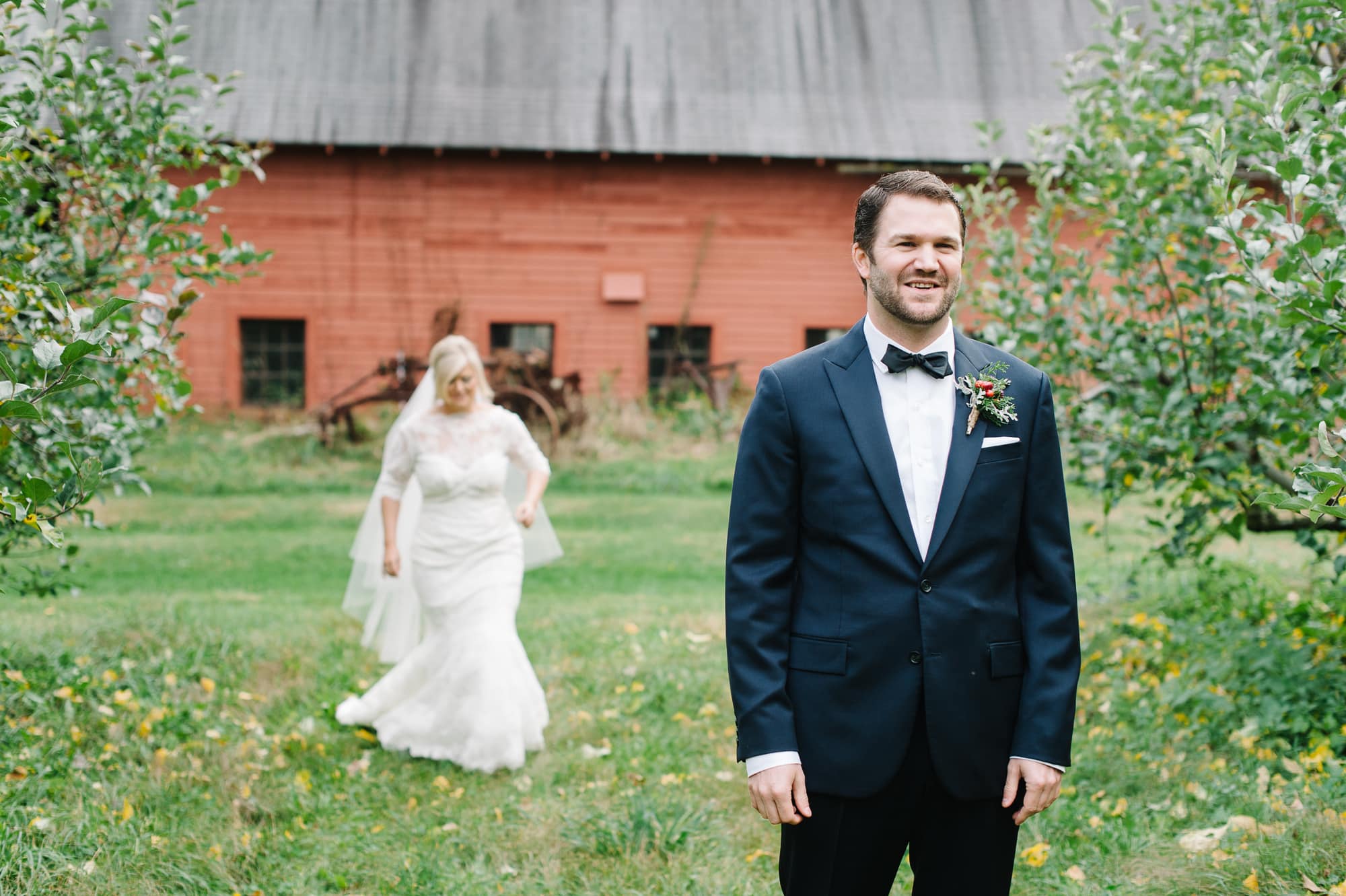 Quonquont Farm, New England Wedding, Orchard Wedding
