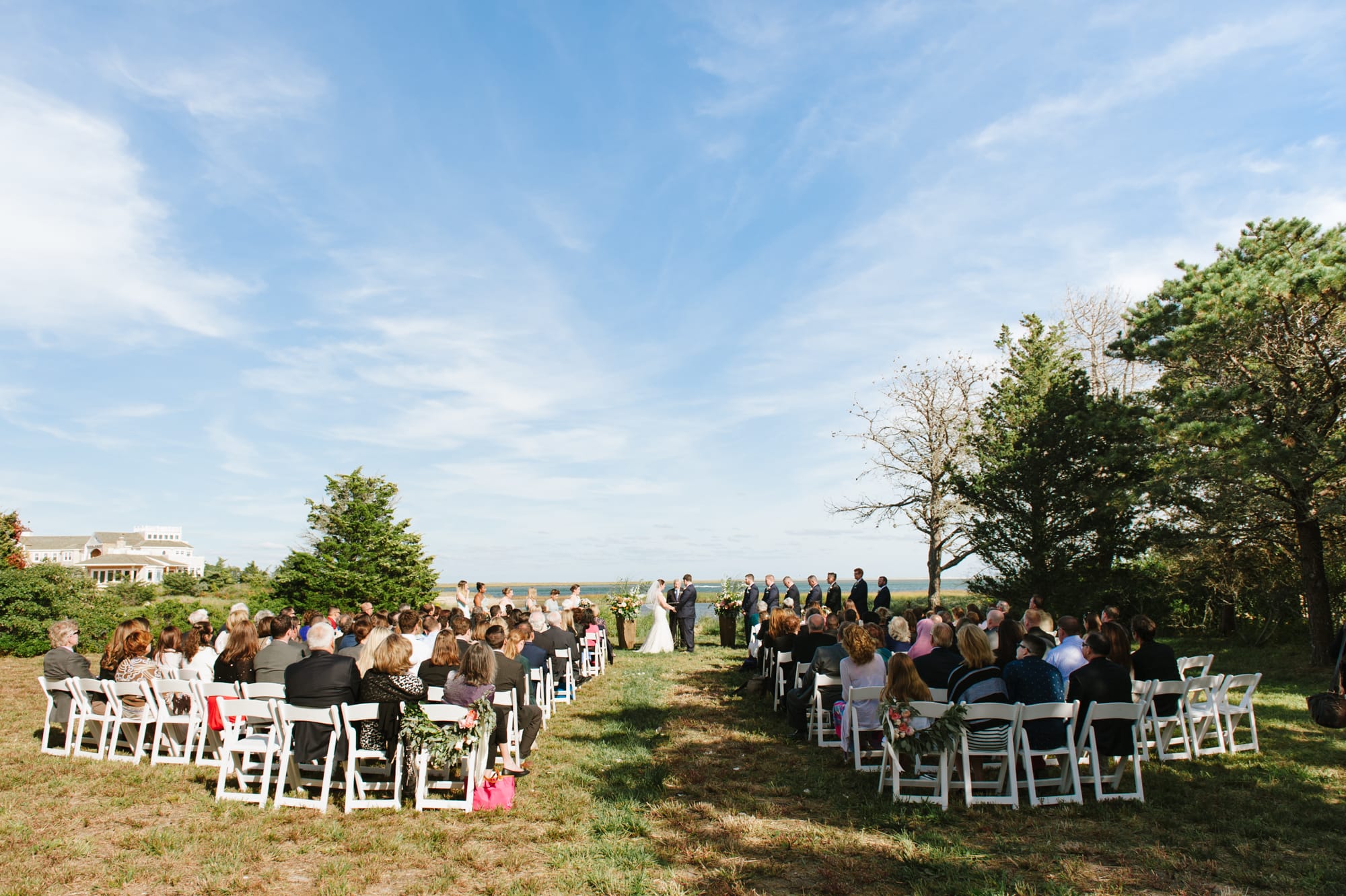 Chatham Wedding, Backyard Cape Cod Wedding
