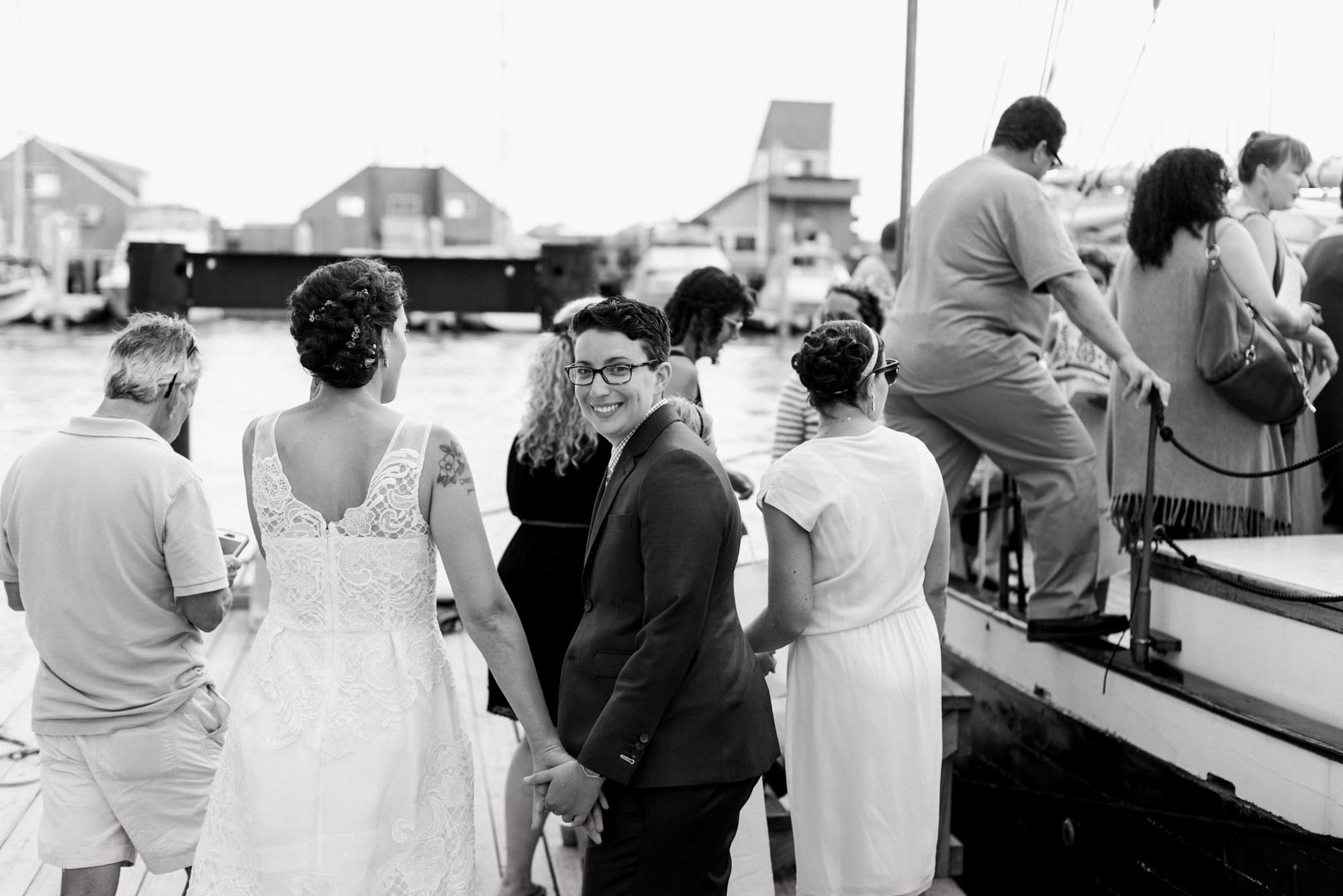 Provincetown Wedding, Hindu Schooner, Boat Wedding, Cape Cod Wedding