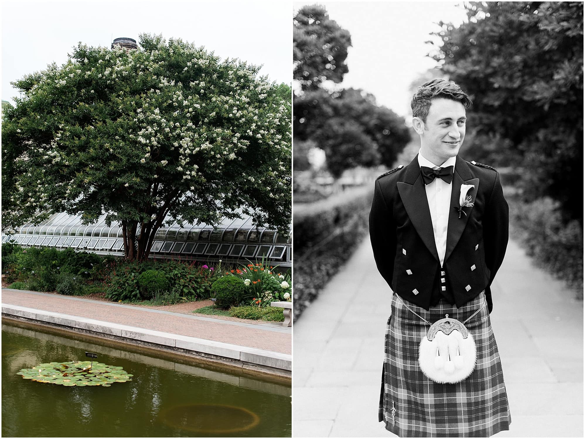 Brooklyn Botanical Garden, Brooklyn Wedding, Scottish Wedding