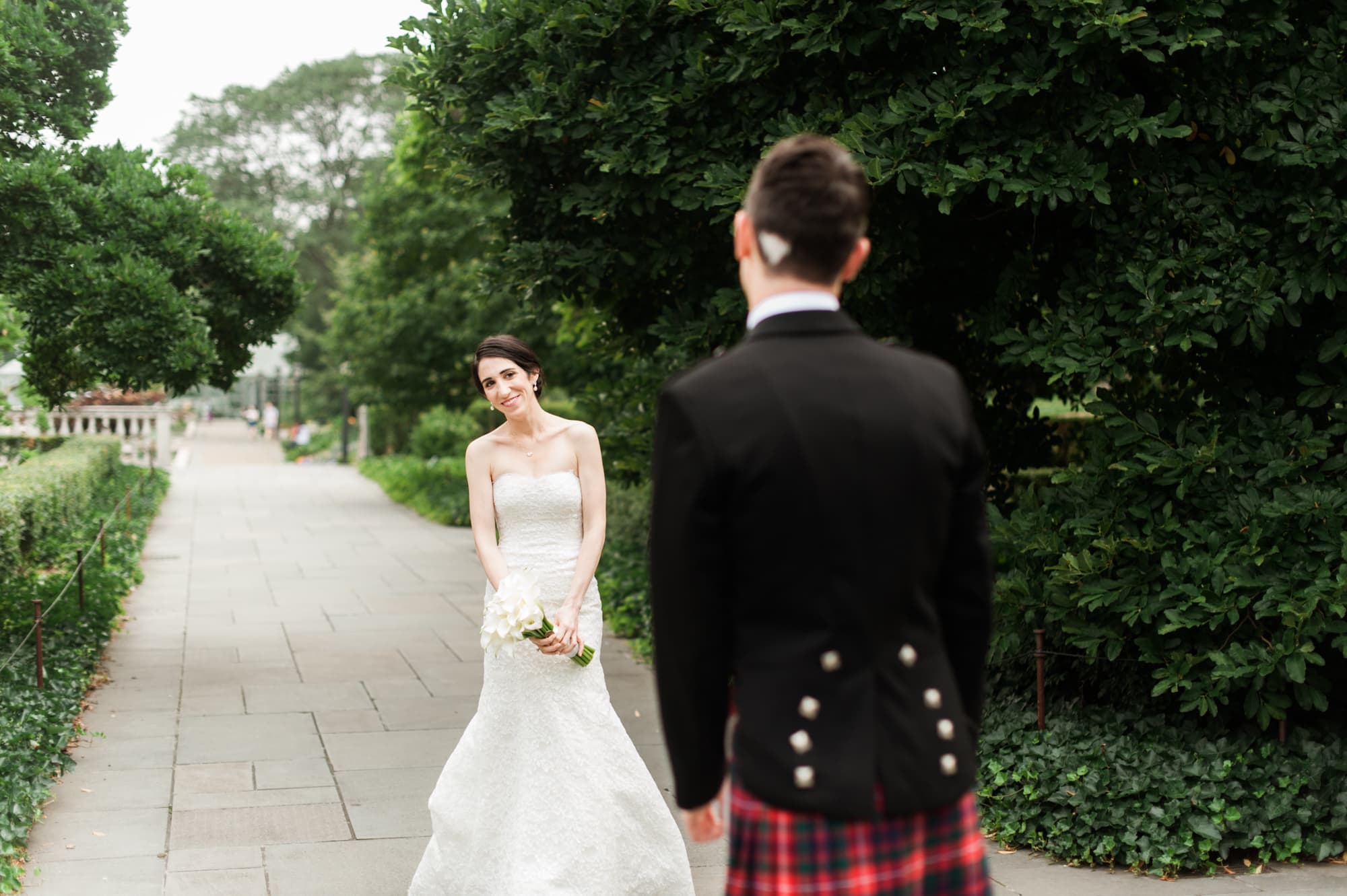 Brooklyn Botanical Garden, Brooklyn Wedding, Scottish Wedding