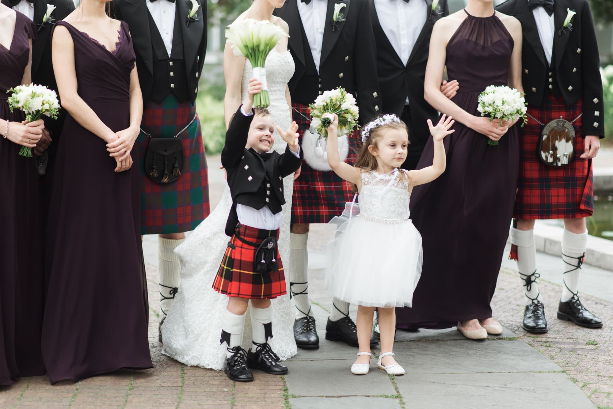 Brooklyn Botanical Garden, Brooklyn Wedding, Scottish Wedding