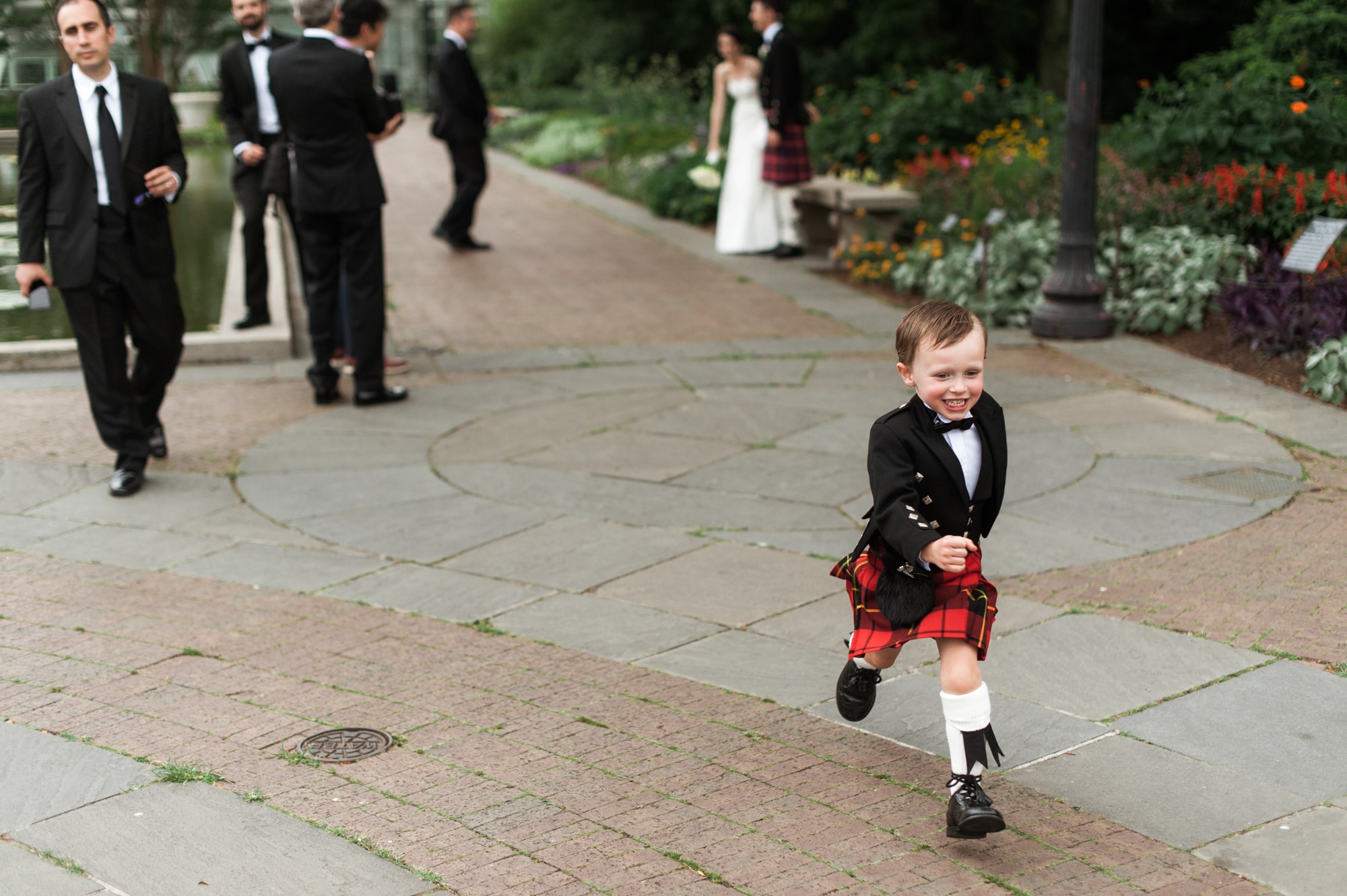 Brooklyn Botanical Garden, Brooklyn Wedding, Scottish Wedding