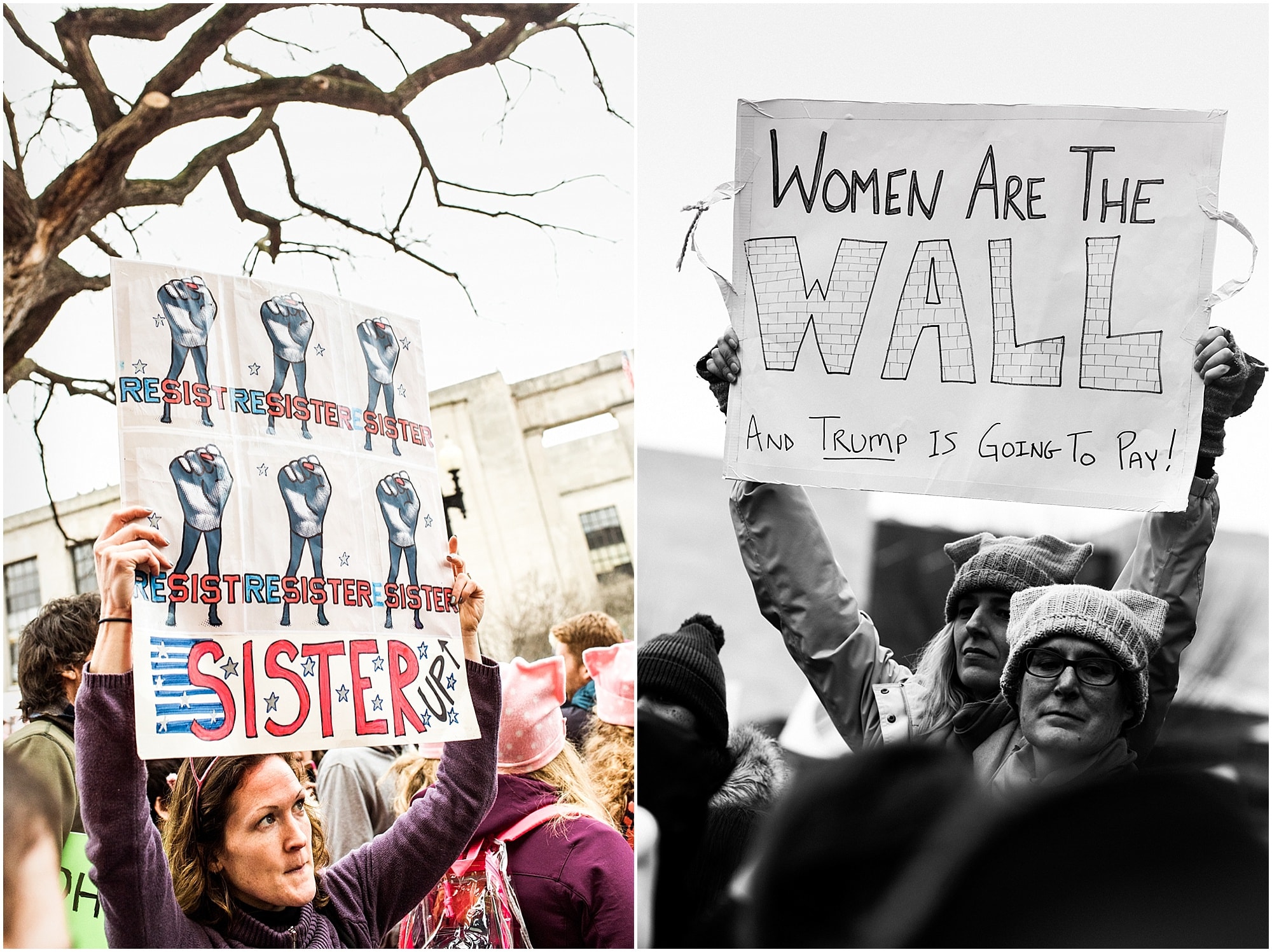women's march on dc, Brooklyn Photojournalist