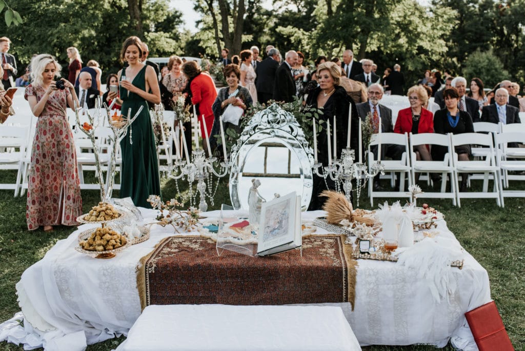 Red Maple Vineyard, Persian Wedding, Boho Persian Wedding