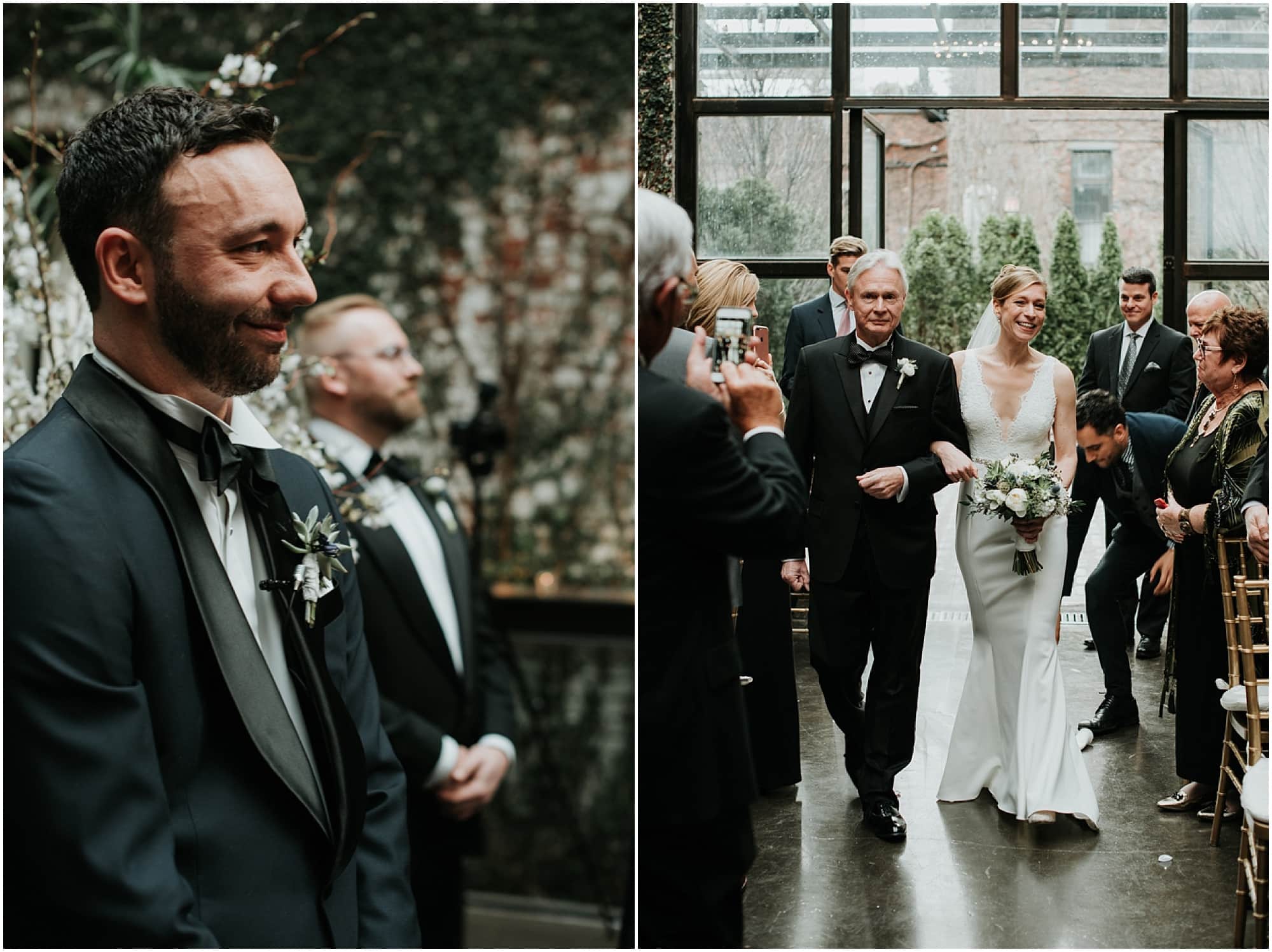 The Foundry, Winter NYC wedding, José Rolon Events, Eileen Meny Photography