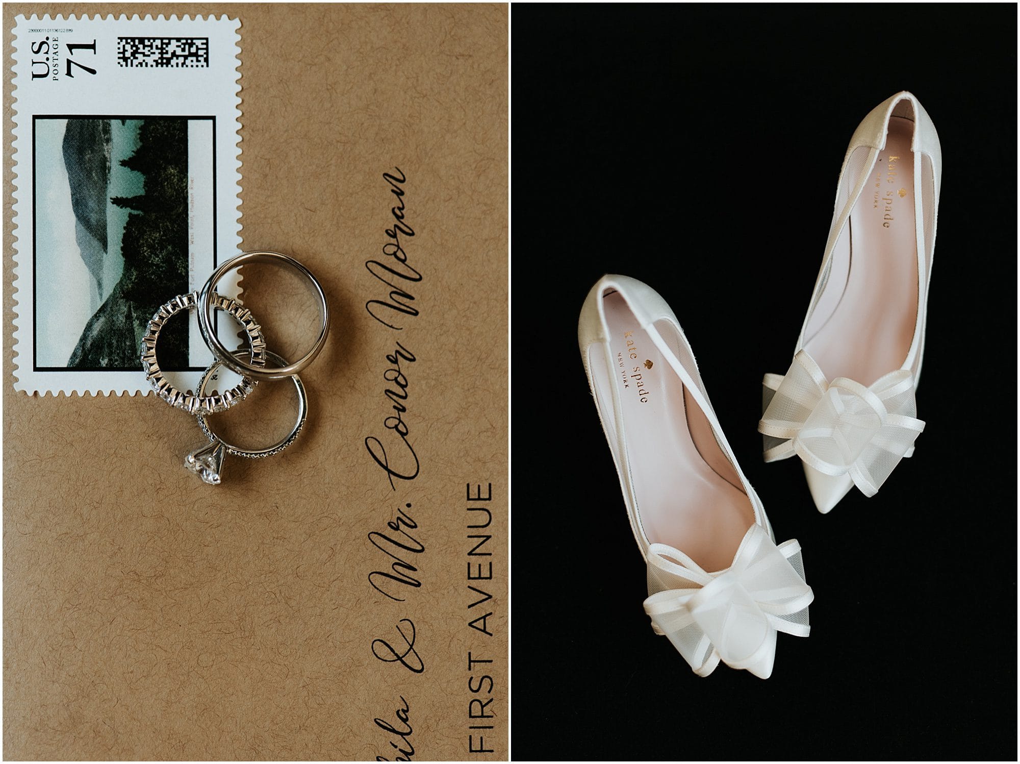Kate Spade White Wedding Shoes with Bow