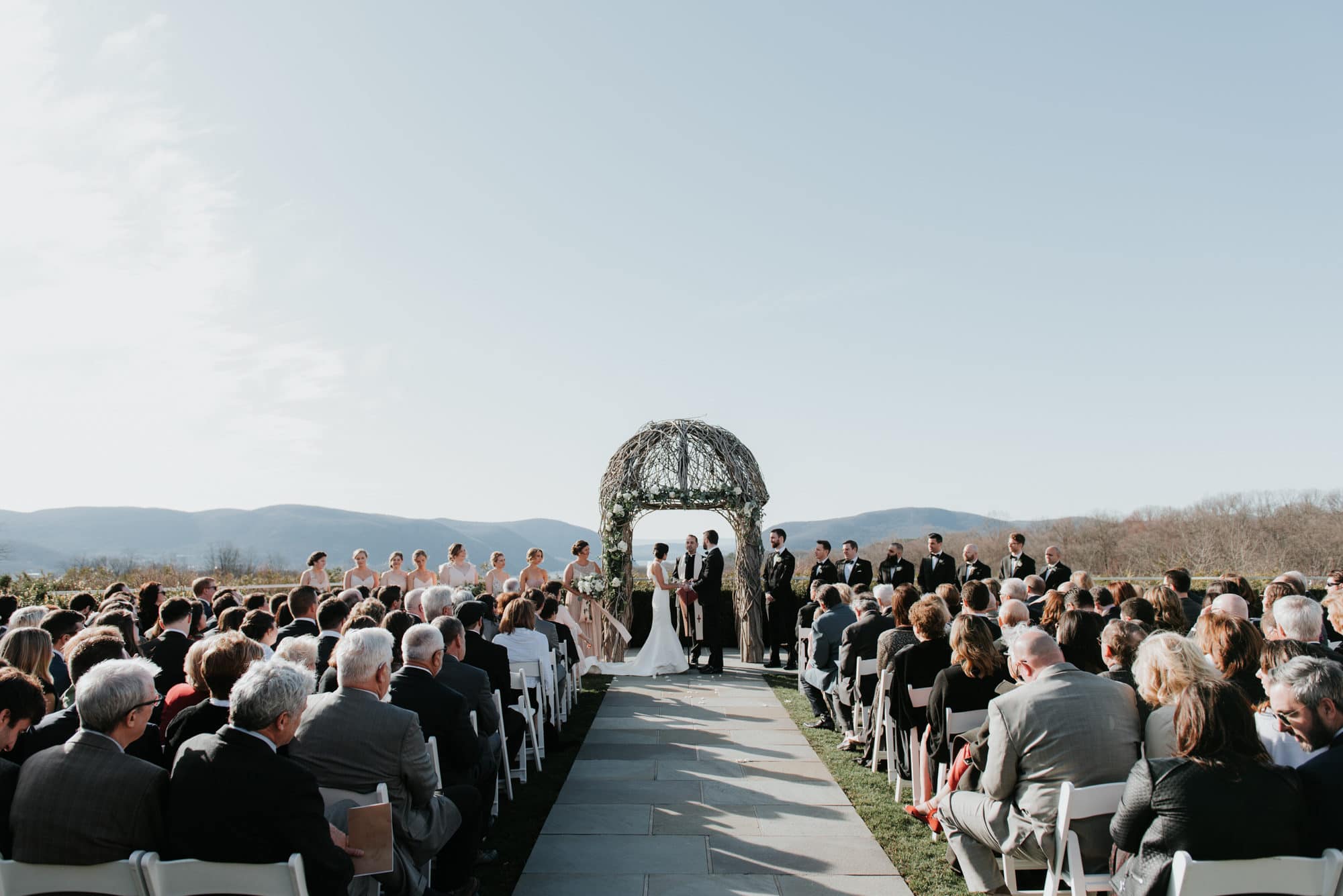 Wedding Ceremony at The Garrison