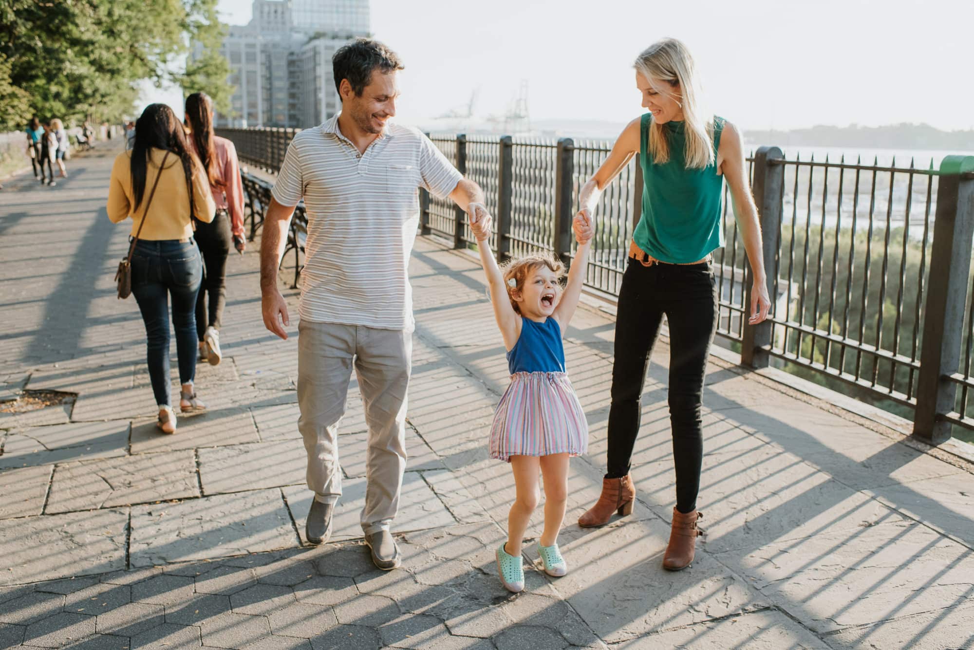 Brooklyn Heights Family Session, Brooklyn Heights Promenade, Brooklyn Family Photographer