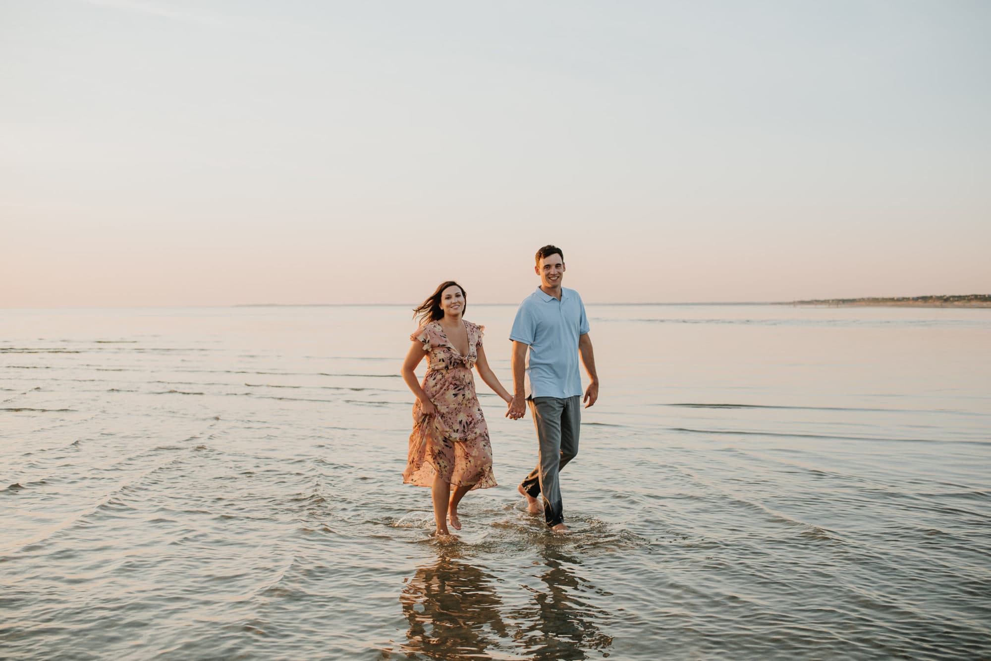 First Encounter Beach, Eastham Engagement Session, Cape Cod Engagement Session