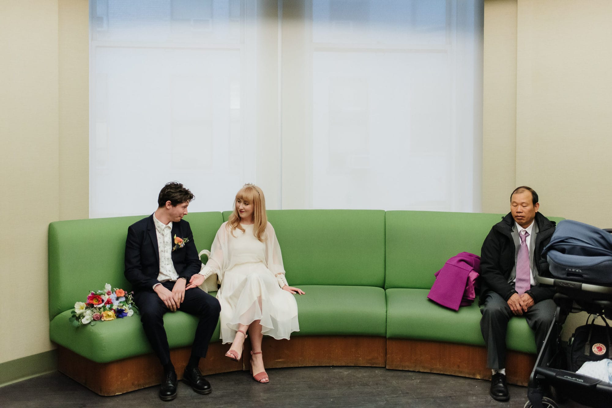 NYC City Hall Elopement, Winter NYC Elopement, Elope NYC