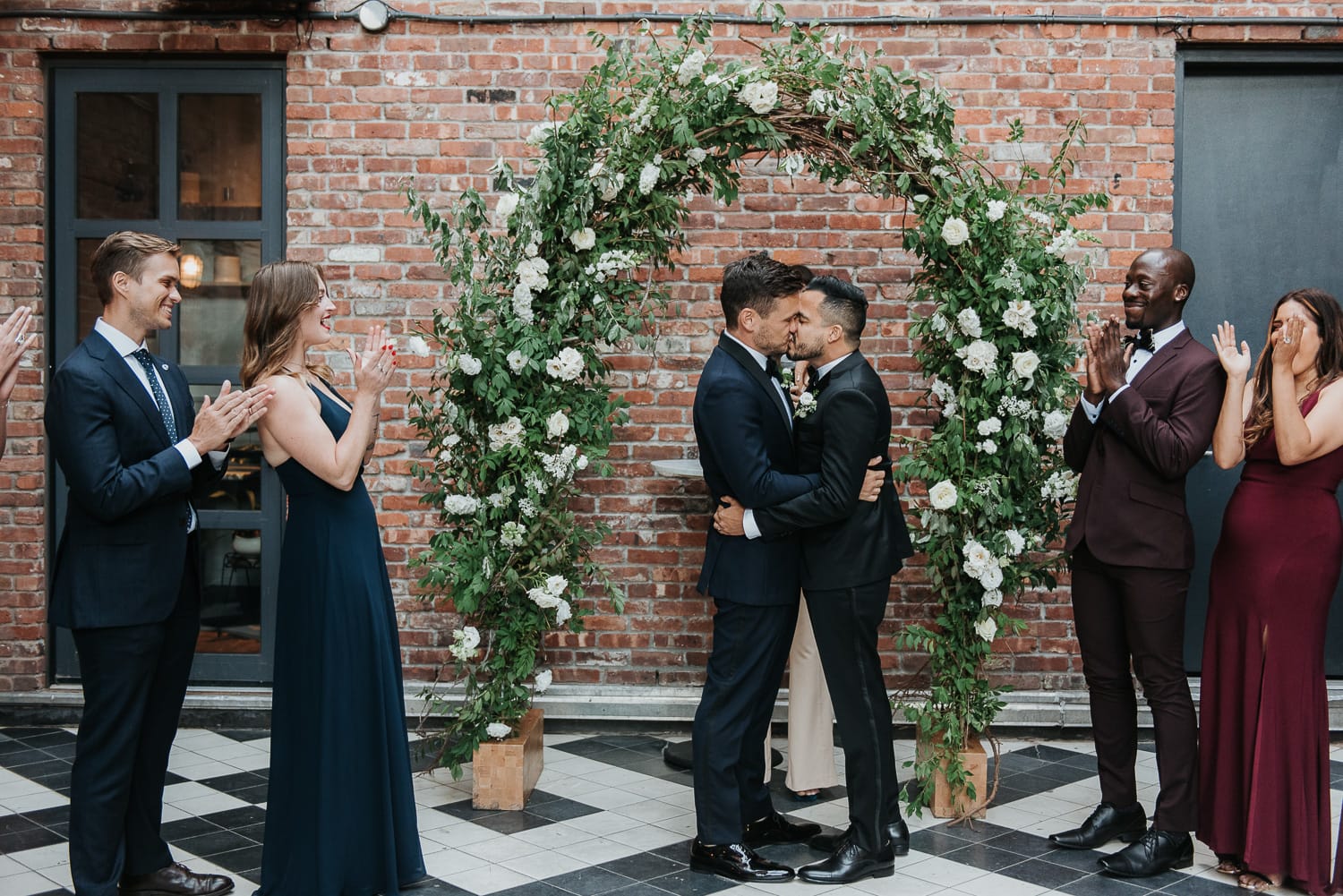 Friday the 13th Wythe Hotel Wedding // Christian & Timothy