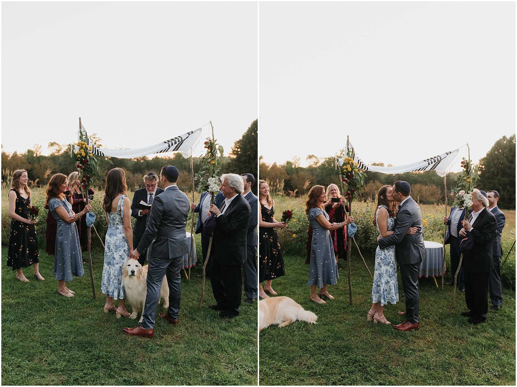 Princeton Mini Wedding, Backyard Mini Wedding