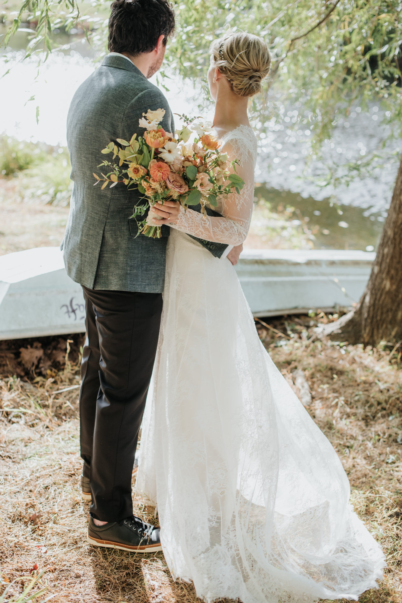 Mini Wedding, Documentary Wedding Photography, Backyard Nyack Wedding