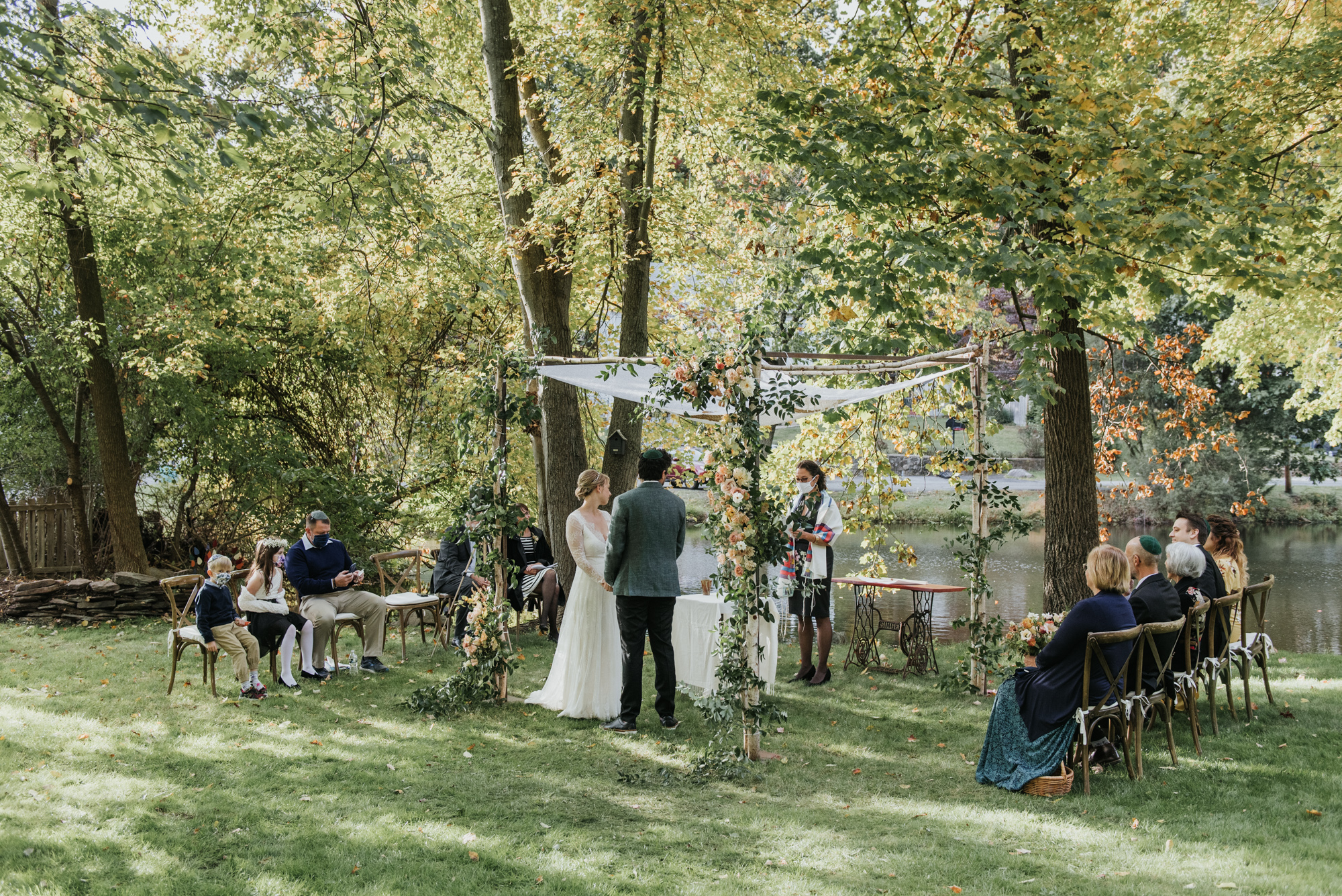 Mini Wedding, Documentary Wedding Photography, Backyard Nyack Wedding